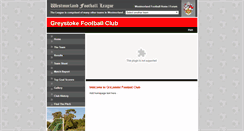 Desktop Screenshot of greystoke.westmorlandleague.co.uk