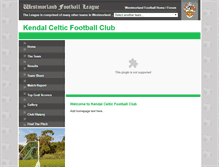 Tablet Screenshot of kendalceltic.westmorlandleague.co.uk