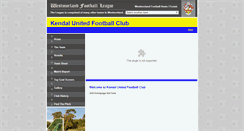 Desktop Screenshot of kendalunited.westmorlandleague.co.uk